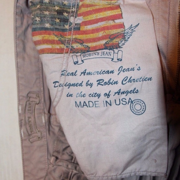 New Men's ROBIN'S JEAN sz 33 Predator Cargo Jeans - Picture 7 of 8